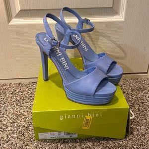 Gianni Bini Heels - Ophyliah Lou Blue size 9